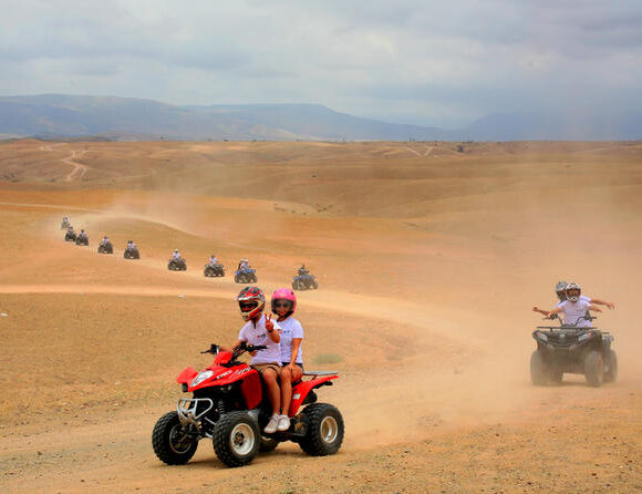 Quad Bike Adventure to Agafay Desert & Takerkoust Lake