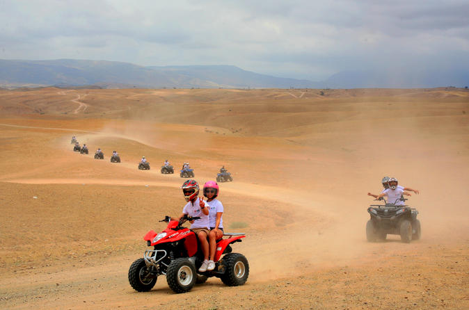 Quad Bike Adventure to Agafay Desert & Takerkoust Lake