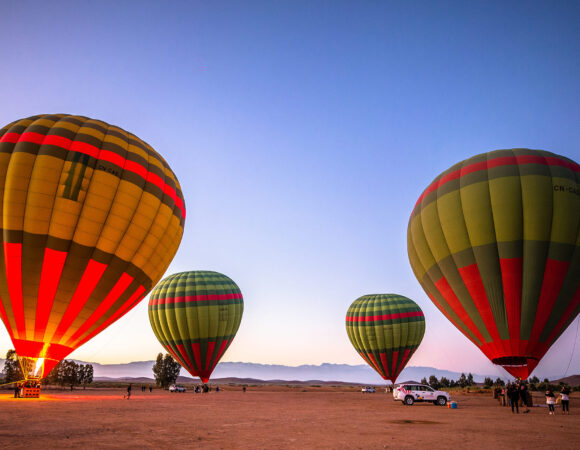 Activity Classic Ballooning Flight Over Marrakech & Camel